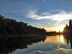 Na vodě je krásně...:)