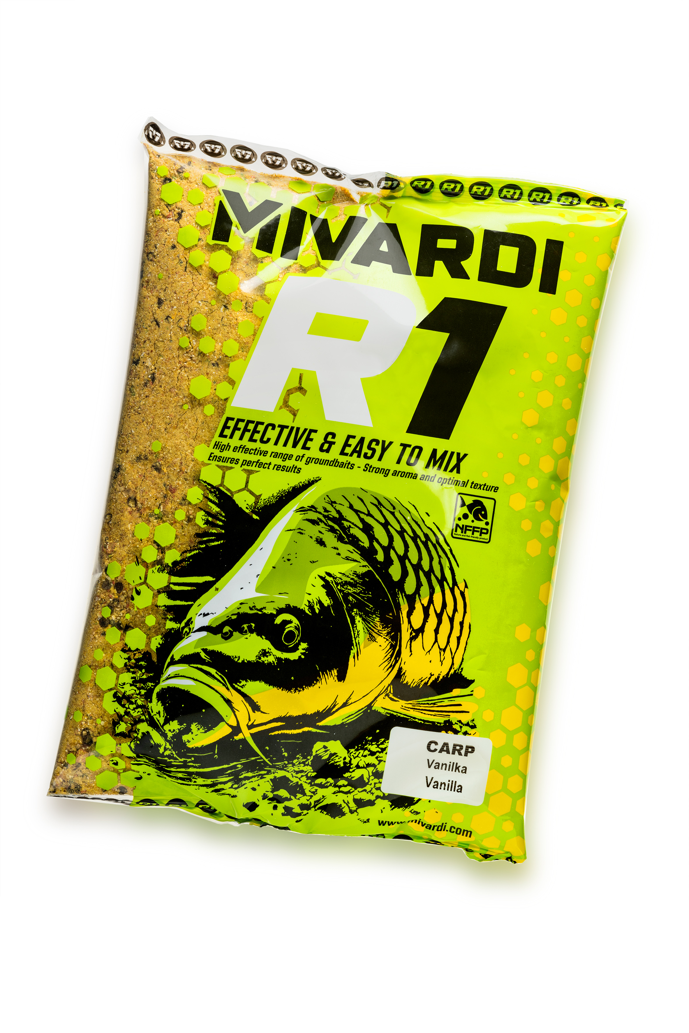Vnadící směs Mivardi R1 Carp 950g Vanilka