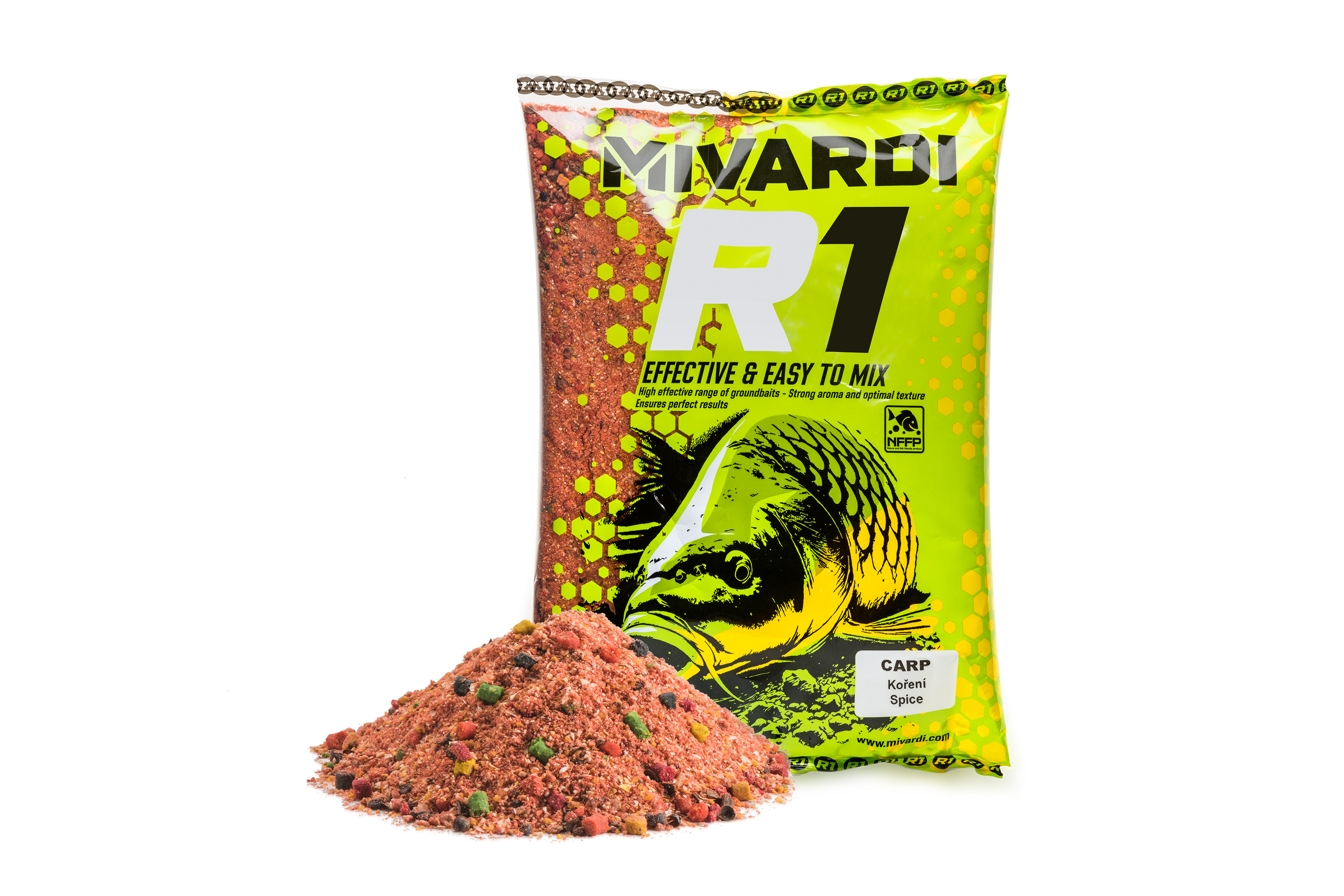Vnadící směs Mivardi R1 Carp 950g Koření