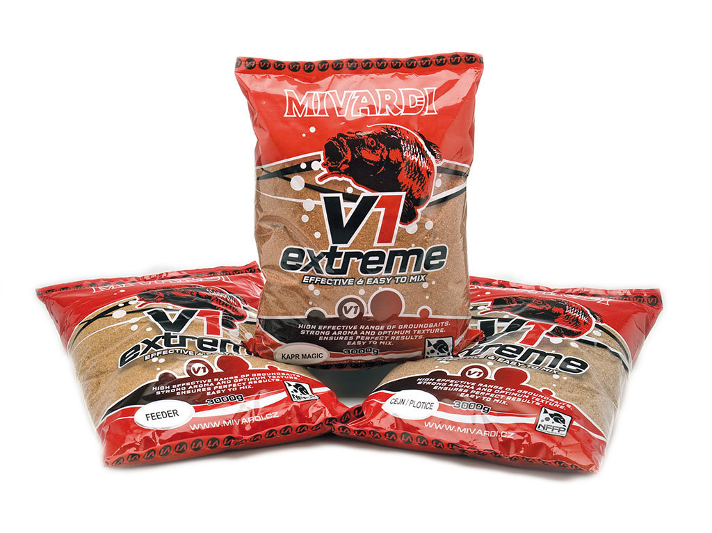 Vnadící směs Mivardi V1 Kapr Med 3 kg