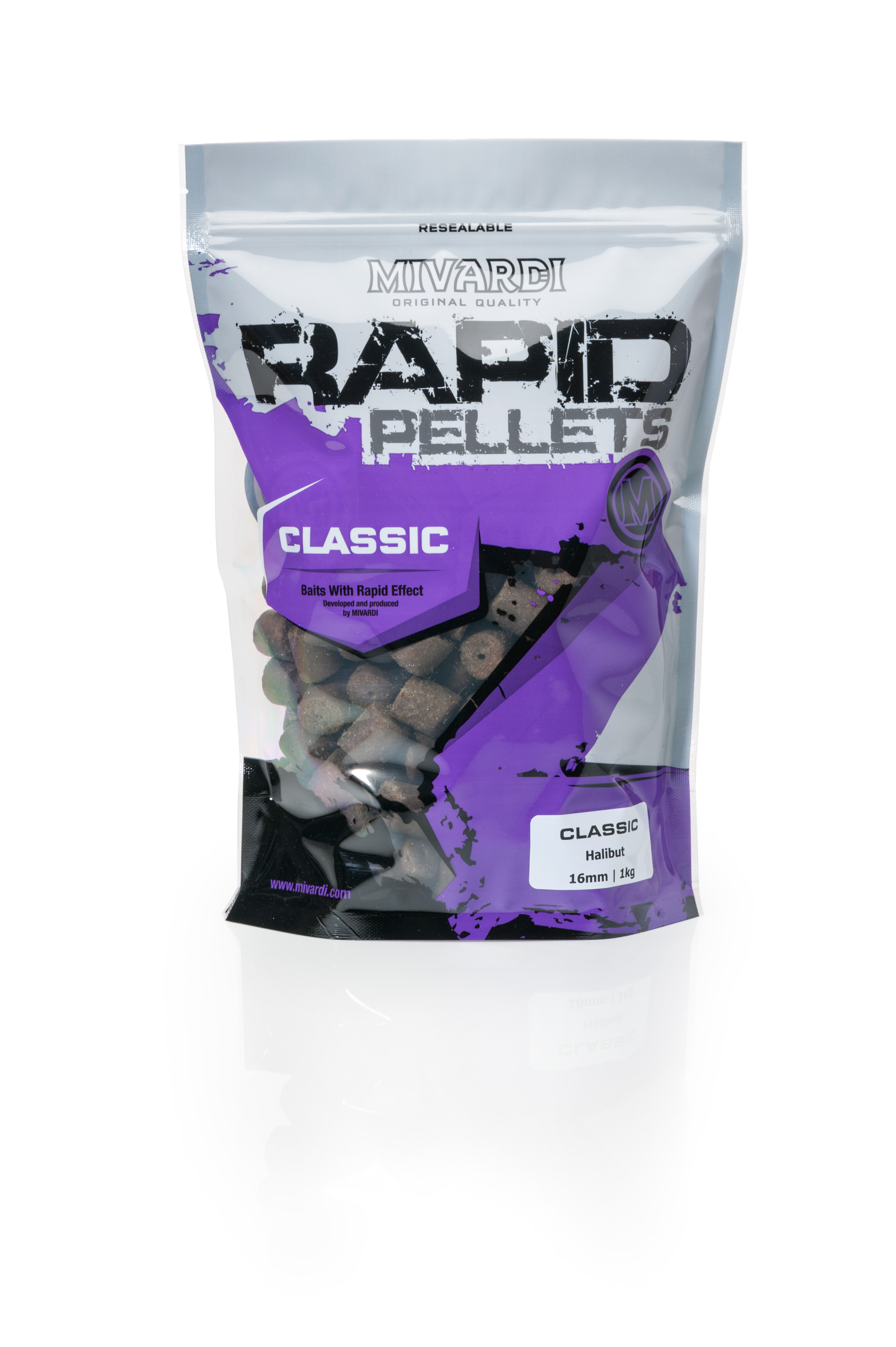 Pelety Mivardi Rapid Classic Halibut 1kg 8mm