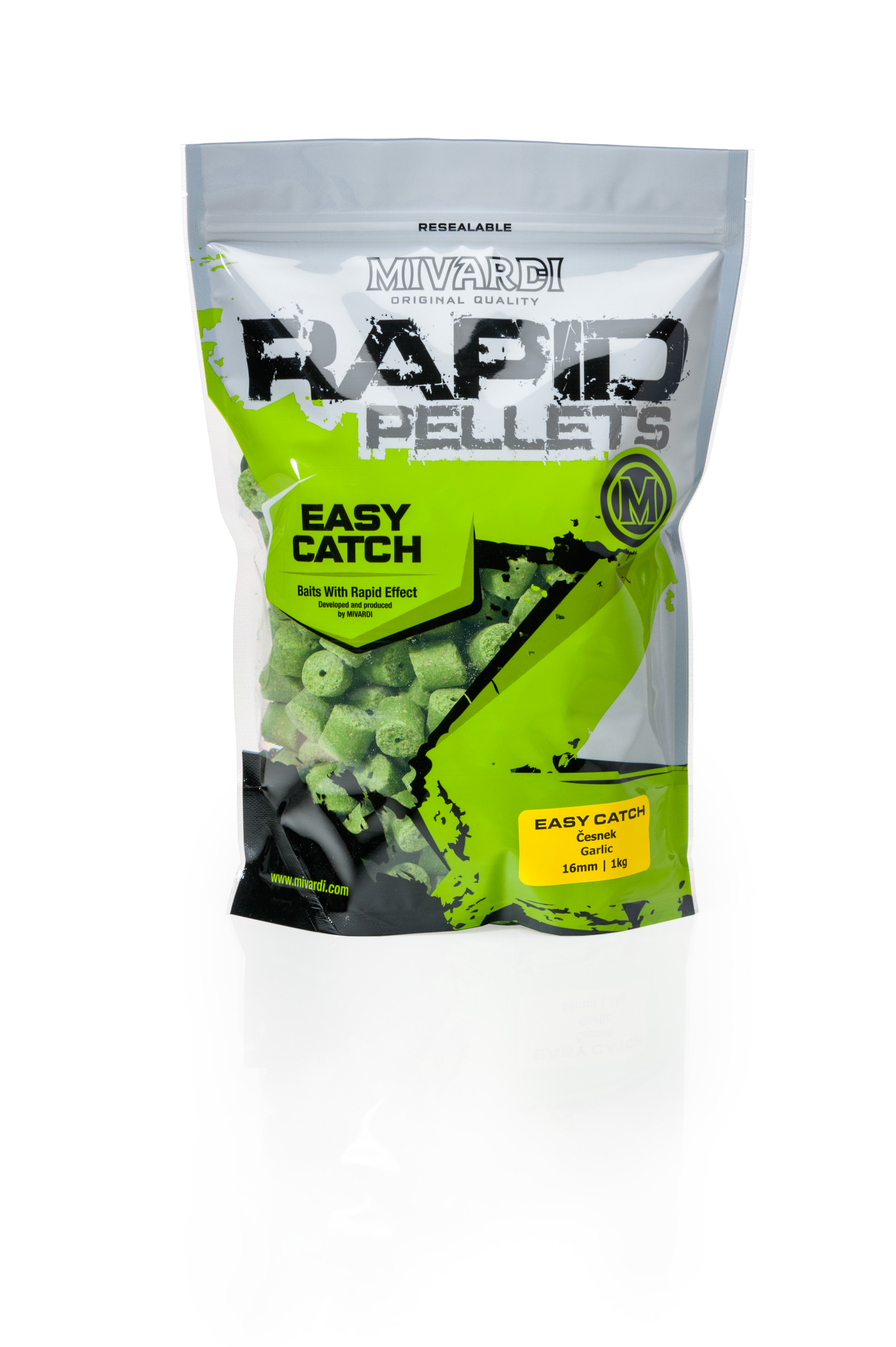 Pelety Mivardi Rapid Easy Catch Česnek 1kg 4mm