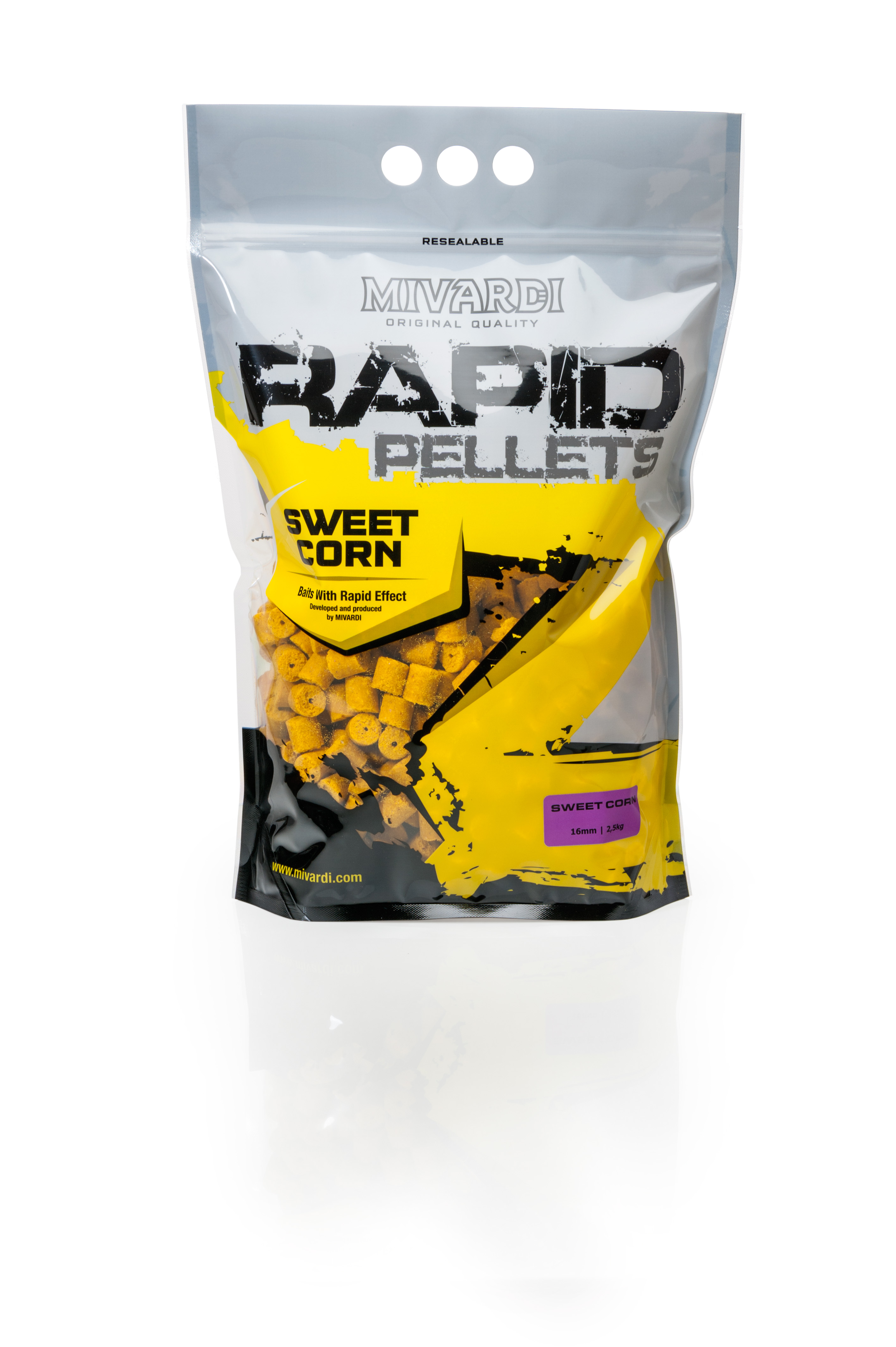 Pelety Mivardi Rapid SweetCorn 2,5 kg 4 mm