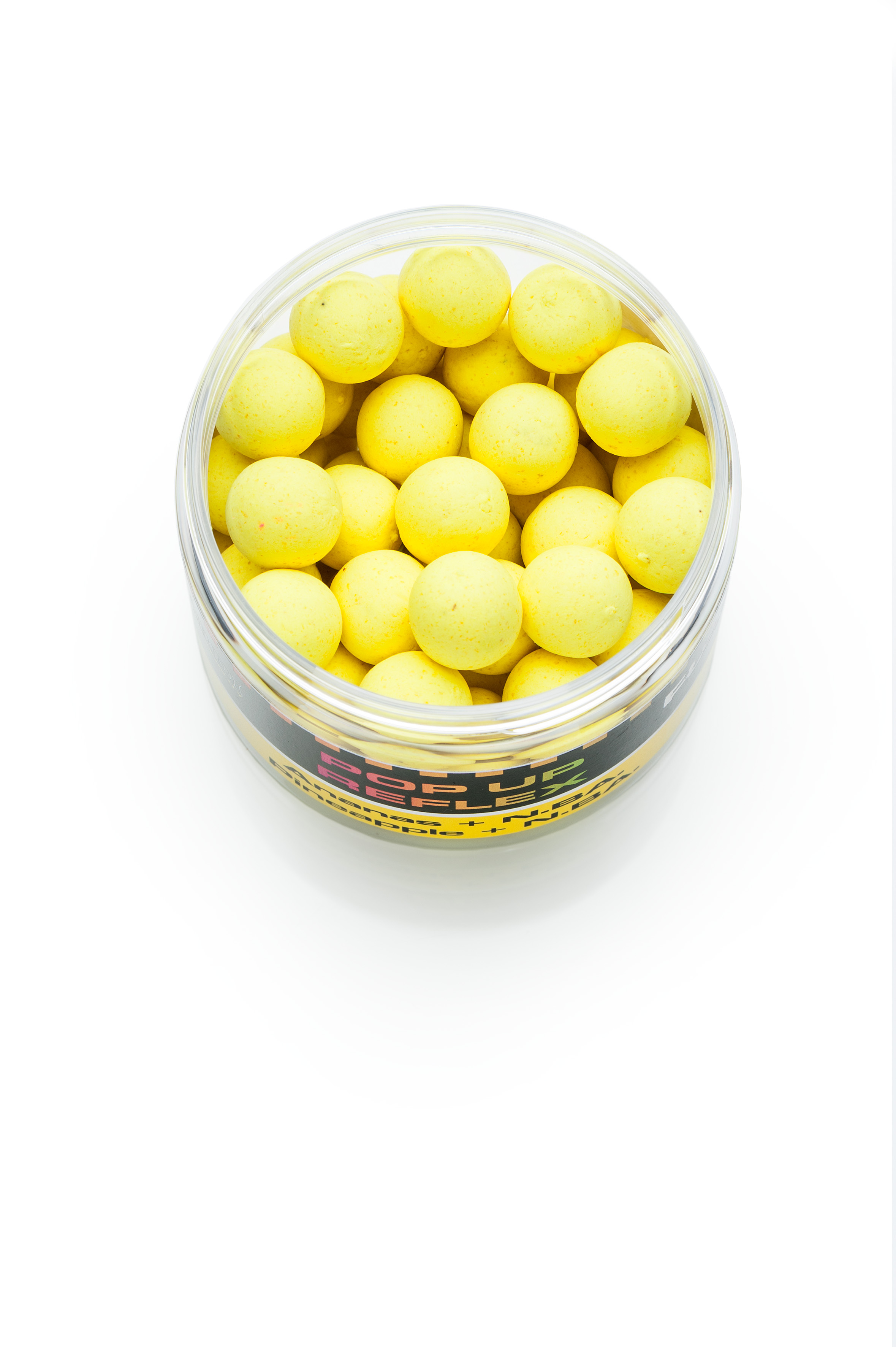 Plovoucí boilies Mivardi Rapid Pop Up Reflex Ananas + N.BA. 14 mm