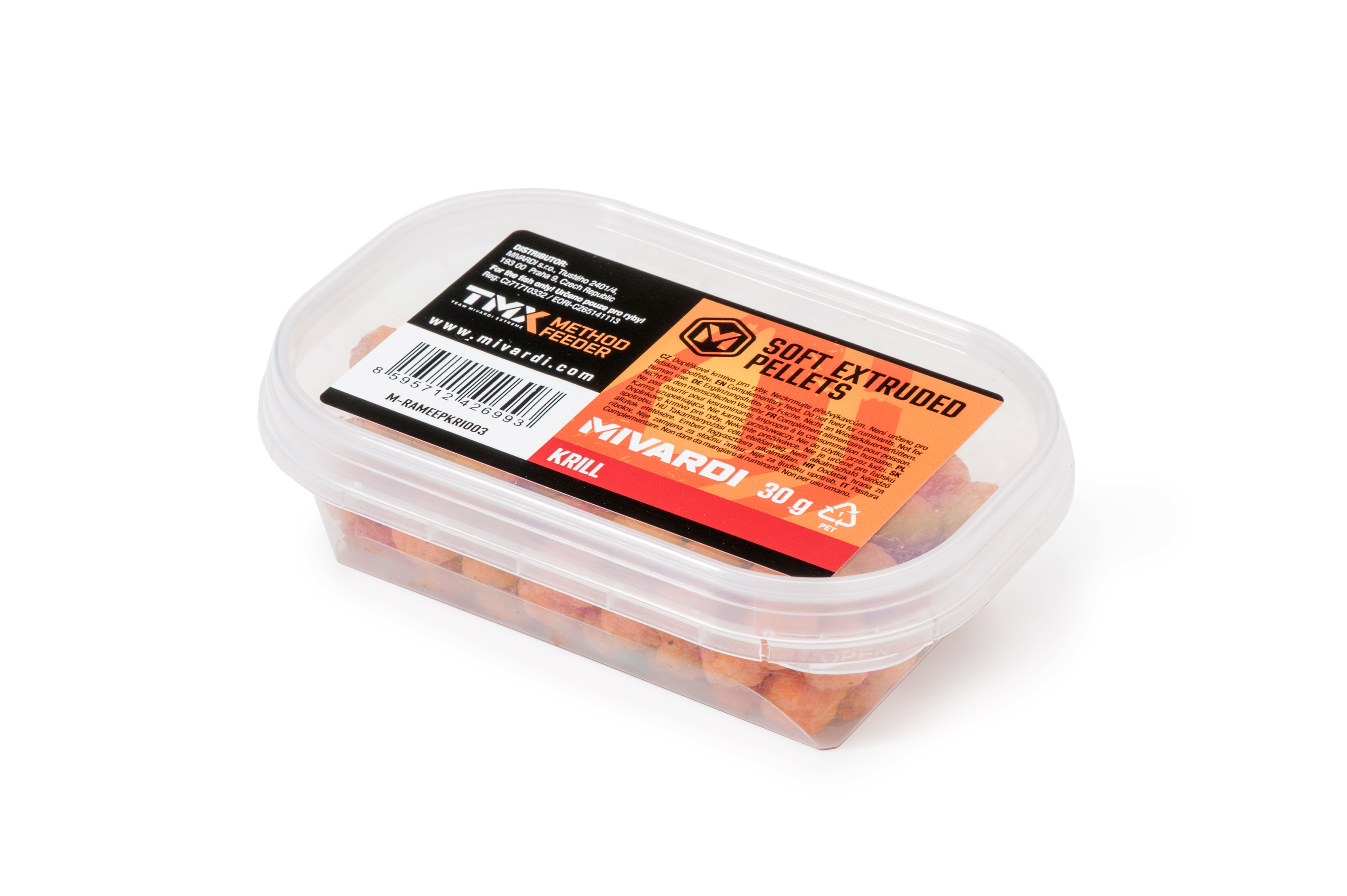 MIVARDI Soft Extruded Pellets - Červ (30g)