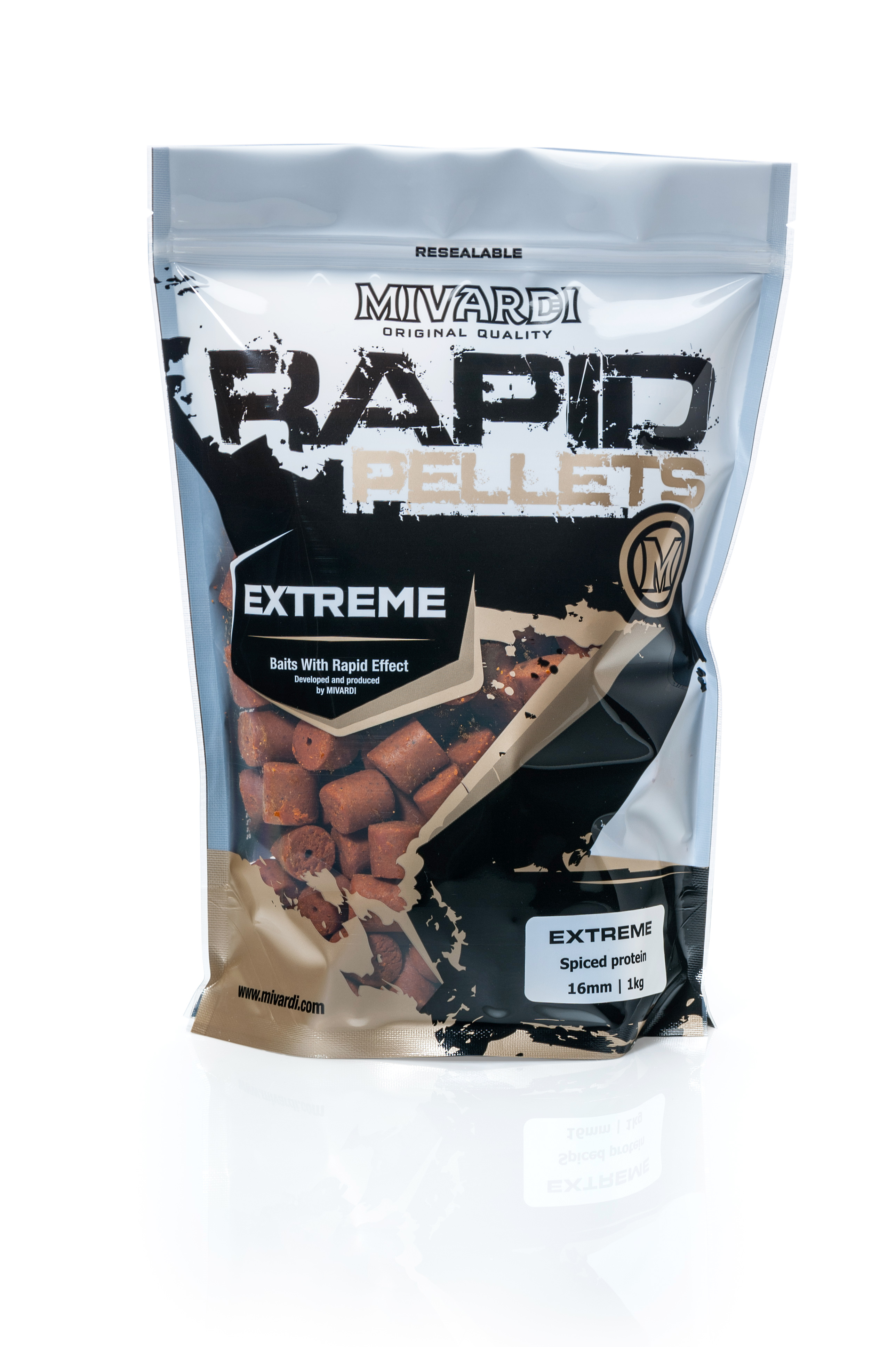 MIVARDI Rapid pelety Extreme - Spiced protein (1kg | 20mm)