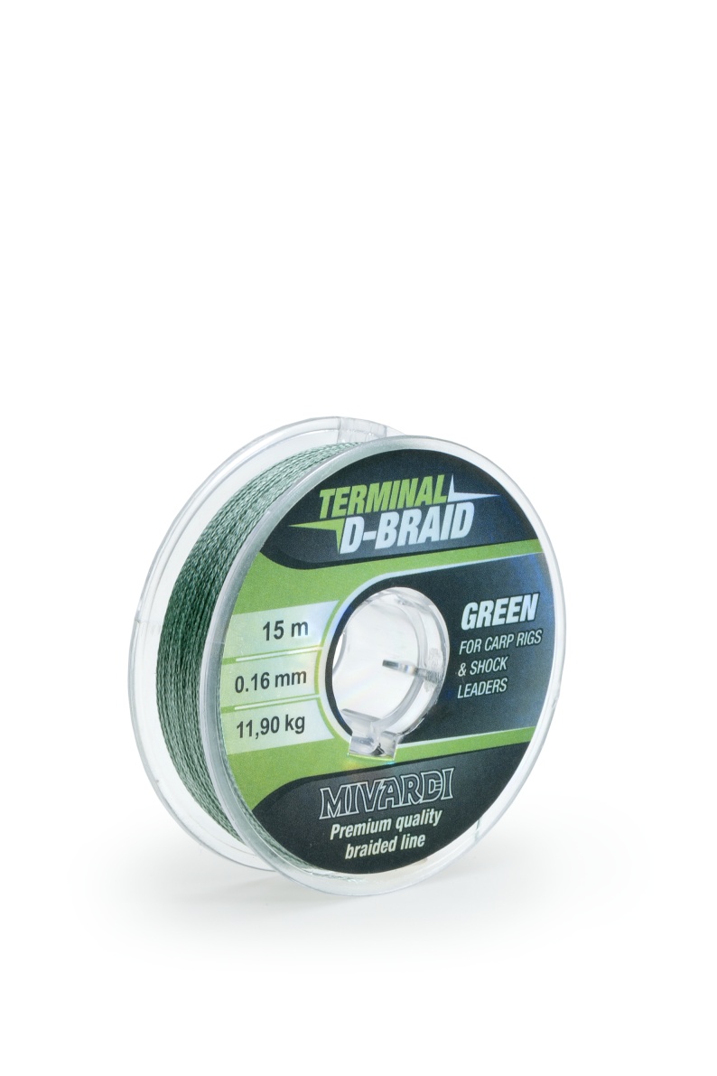 Terminal D-Braid - Green  0,08 mm 15 m